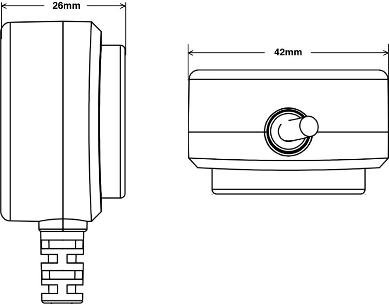 OP-232-IEC Dimension