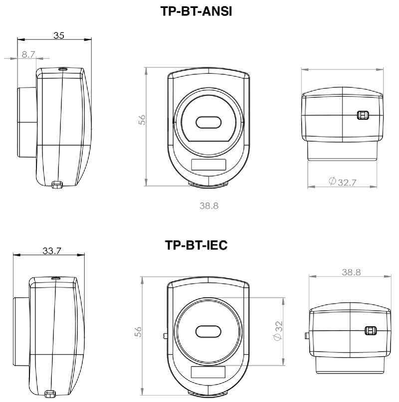 TP-BT Bluetooth Optical Probe for Meters | BT Bluetooth Optical Probes